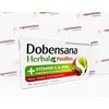 Dobensana Herbal  Minze-, Menthol- & Kirschgeschmack Добенсана леденцы для лечения горла с цинком и витамином С, 24 шт