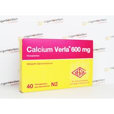Calcium Verla 600 mg (препарат кальция), 40 таб.