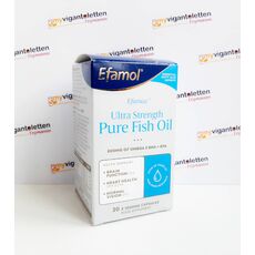 Эфамол EFAMAX ULTRA STRENGTH FISH OIL (омега 3 1000 мг. высшего качества), 30 шт