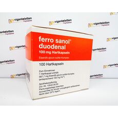 Ferro sanol duodenal Фероо санол 100 мг, 100 шт
