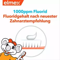 Elmex Kinder-Zahnpasta Элмекс: детская зубная паста от 2-6 лет, 50 мл