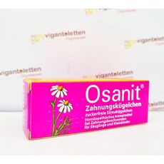 Osanit® Zahnungskügelchen Осанит прорезывание зубов у малышей, 7.5 гр