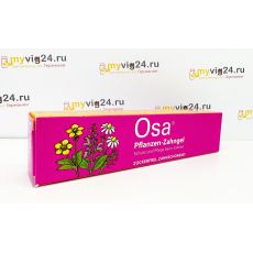 Osa Pflanzen Zahngel Оса: охлаждающий и успокаивающий зубной гель, 20 гр