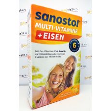 Sanostol® plus Eisen Саностол - витаминный комплекс с железом, 230 мл
