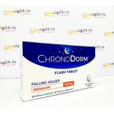 ChronoDorm Melatonin 1,9 mg Мелатонин 1.9 мг, 30 шт