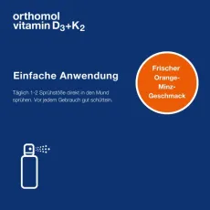 Orthomol Vitamin D3+K2 Spray Ортомол Д3 и К2 спрей, 20 мл