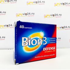 Bion 3 defense Бион 3 мультивитаминный комплекс для взрослых, 40 шт