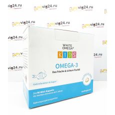 White Omega KIDS омега - 3 для детей без ароматизаторов, 270 шт
