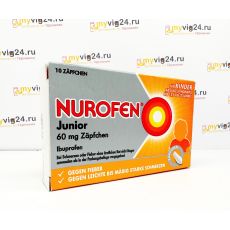 Nurofen 60 mg  Нурофен - жаропонижающие и болеутоляющие свечи, 10 шт
