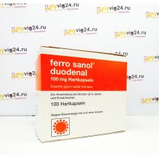 Ferro sanol duodenal Ферро санол 100 мг, 100 шт