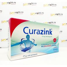 Curazink 15 mg Курацинк: препарат цинка 15 мг., 100 шт
