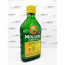 Mollers Omega Моллерс омега 3 со вкусом лимона, 250 мл