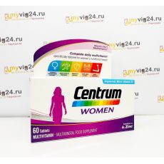 Centrum Women Центрум: витамины для женщин, 60 таб