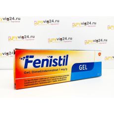 Fenistil Gel Dimetindenmaleat 1 mg/g Фенистил гель снятие зуда и охлаждение, 30 мг