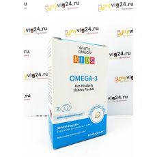 White Omega KIDS омега - 3 для детей без ароматизаторов, 90 шт