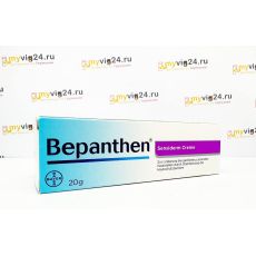Bepanthen Sensiderm Creme Бепантен лечение нейродермита и заживление опрелостей и ран, 20 гр