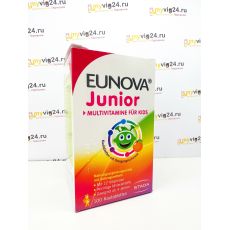EUNOVA Junior Эунова витаминно-минеральный комплекс, 100 шт