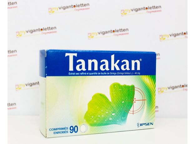 TANAKAN (Танакан) 40 mg comprimate filmate, 90 шт.
