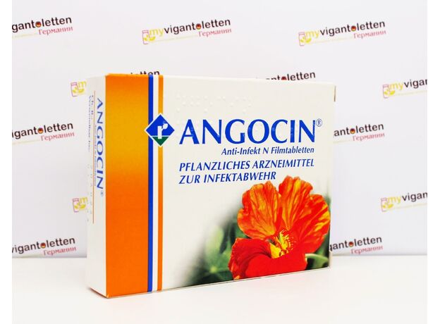 ANGOCIN® Anti-Infekt N (Ангоцин: фитотерапия при простудных заболеваниях), 50 шт