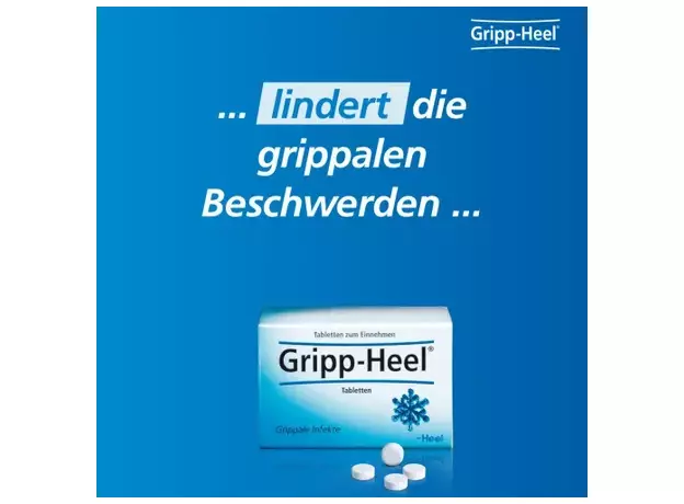 Gripp-Heel Грипп Хель лечение простуды, 100 шт