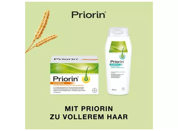 Приорин Priorin витамины для волос, 120 капсул