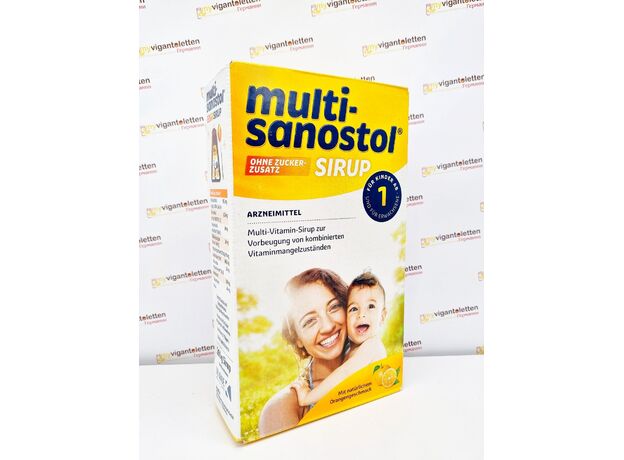 Multi-Sanostol  Мульти - Саностол: мультивитамины для детей с 1 года, без сахара, 260 гр