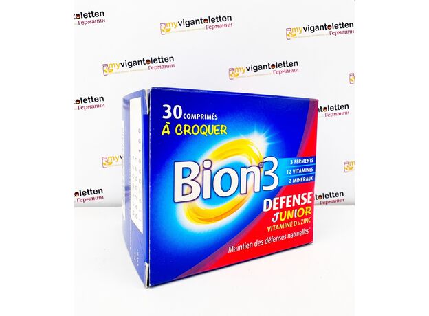 Bion 3 Defense Junior Бион джуниор - комплекс с бифидобактериями, 30 шт