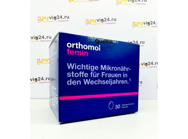 Orthomol Femin Ортомол Фемин: витаминно - минеральный комплекс для женщин в период климакса, 60 шт