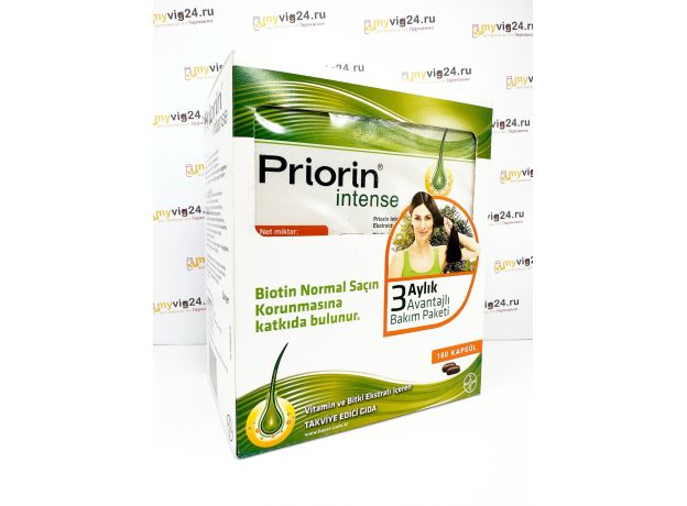Priorin Intense Приорин витамины для волос, 180 штук