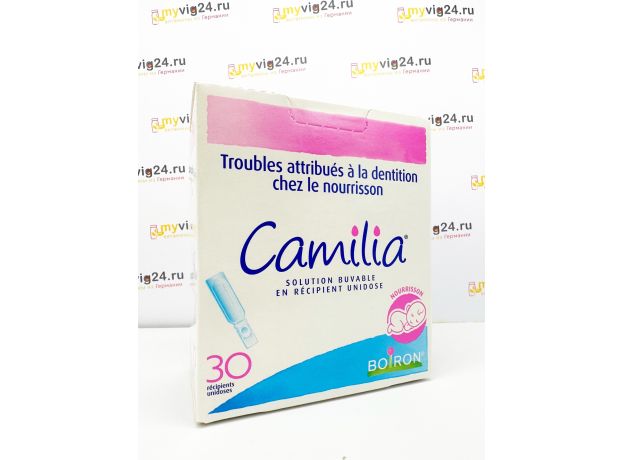 Camilia Камилиа облегчение прорезывания зубов у малышей, 30 шт