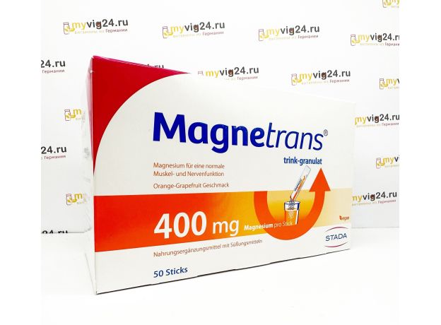 Magnetrans® 400 mg Цитрат магний, 50 шт