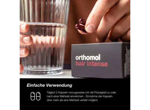 Orthomol Hair Intense Ортомол Интенс: комплекс для волос, 180 шт