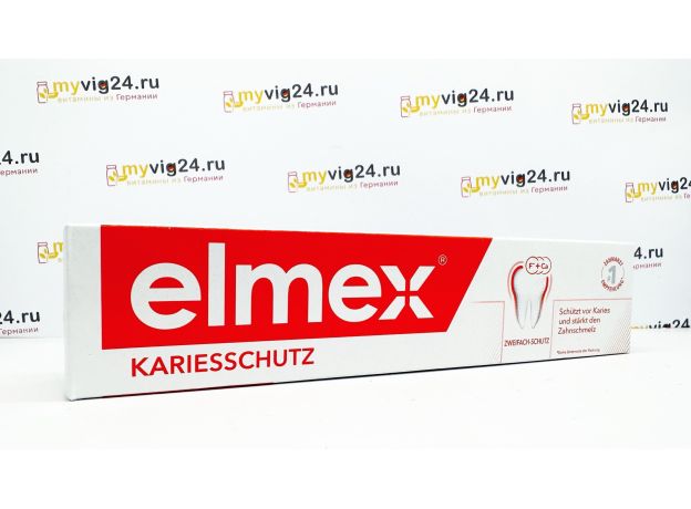 elmex Zahnpasta Kariesschutz Элмекс защита от кариеса, 75 мл