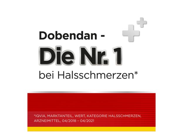 Dobendan Direkt Добендан: леденцы от боли и воспаления в горле для детей и взрослых, 24 шт