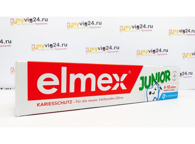 Elmex Junior Элмекс зубная паста, 75 мл