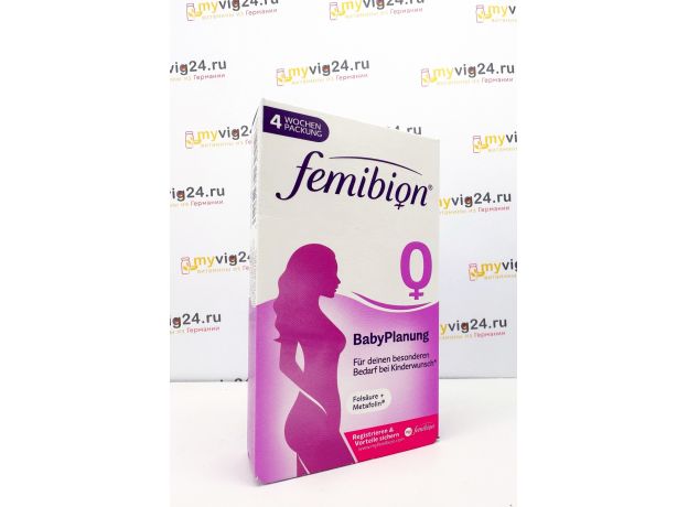 Femibion 0 Фемибион комплекс планирование беременности, 28 шт