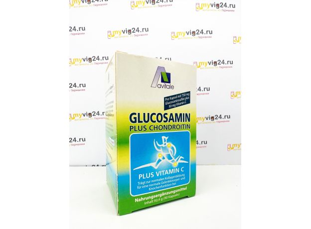 Avitale glucosamin 750 mg + Chondroitin 100 mg Авитале глюкозамин +хондроитин , 90 таб