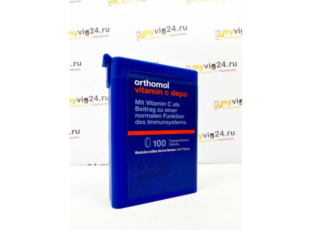 Orthomol Vitamin C depo Ортомол витамин С, 100 таблеток