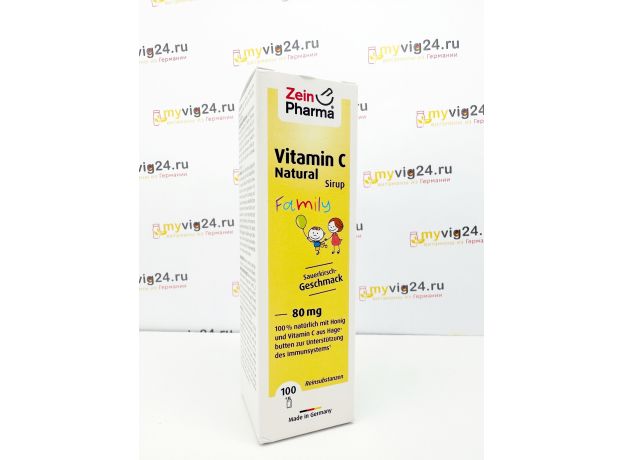Vitamin C Natural Family витамин С в форме спрея, 50 мл