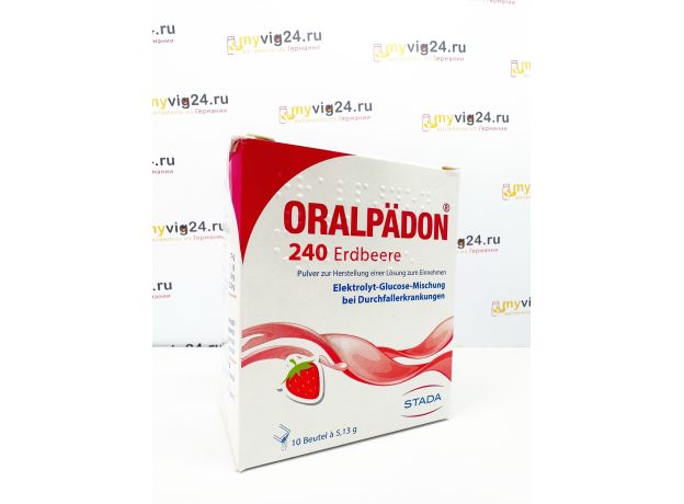 Oralpadon 240 Оралпадон электролит при обезвоживании организма, 10 шт