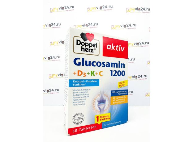 Doppelherz Glucosamin 1200 Допельгерц комплекс для суставов, 30 шт