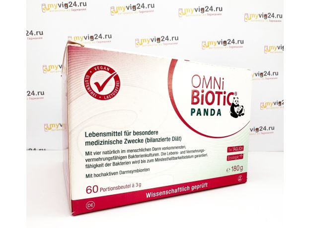 OMNi-BiOTiC Panda Омни-Биотик Панда пробиотик для детей и взрослых , 60 штук