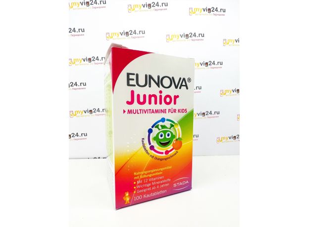 EUNOVA Junior Эунова витаминно-минеральный комплекс, 100 шт